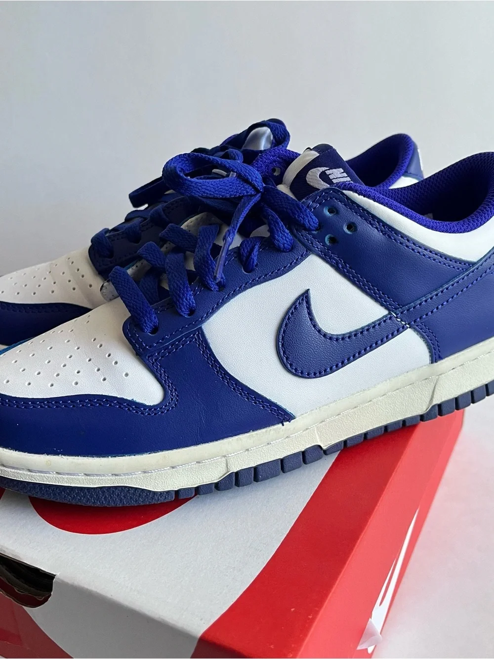 Royal Blue Nike Dunks Sneakers 6y